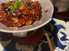 客家茄子煲-绿茶餐厅(王府井永宁门店)