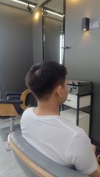 点击看大图 -藤野造型烫发染发