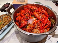 高压锅蒸大虾-蚝翅·海鲜粥·烧烤·宁夏滩羊季(玉米楼店)