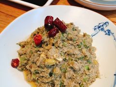 炒麻豆腐-四季民福烤鸭店(前门廊房二条店)