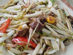 荞菜炒鸡杂-区海鸡场饭店(石壁店)