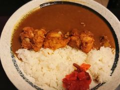 炸鸡块咖喱饭-日本料理神拉面