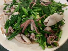 梧桐花炒韭菜-新乡饭店
