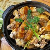 古龙峡黄腾峡旅游途经必吃｜炭炉鸡煲指南！