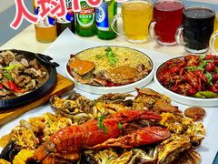 -富临港·蒸汽海鲜·手抓海鲜·炒菜(栈桥店)