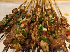 -山野的朋友露营炭火烤肉