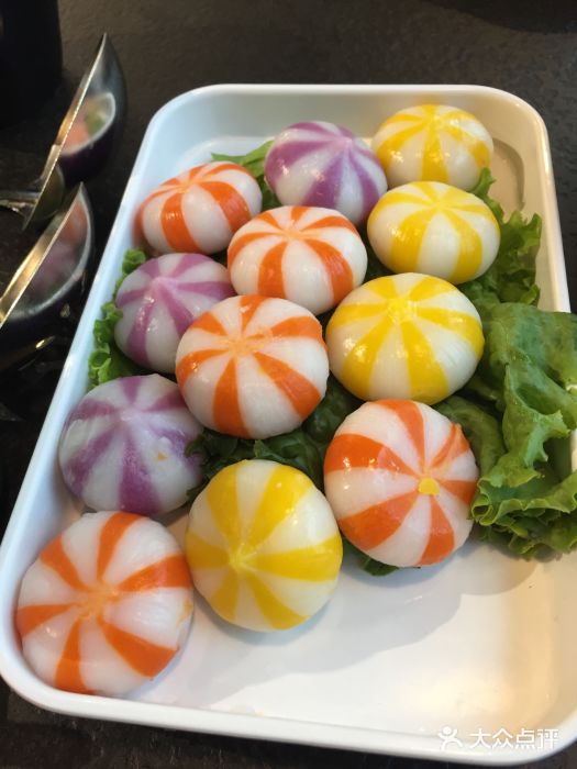 五味缘小郡肝串串香(中国铁建广场店)紫色盘图片