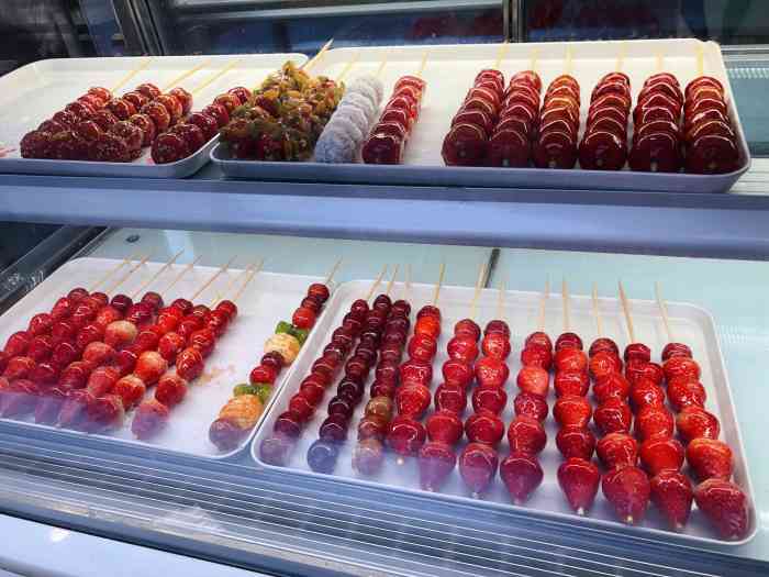 糖串儿(南塘新天地店)-"12/1 那天晚上吃完过去 糖葫芦卖完了.