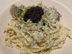 培根蘑菇奶油意大利面-新贝乐意大利餐厅(苏州中心店)