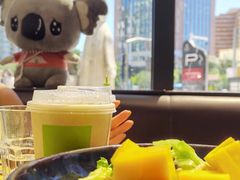 芒果鸡肉色拉-Jamaicablue Coffeeshop(中央广场店)