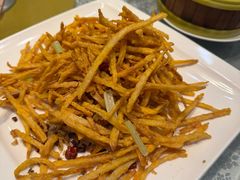 干煸藕丝-莲餐厅·湖北菜·潜江小龙虾店(愚园路店)