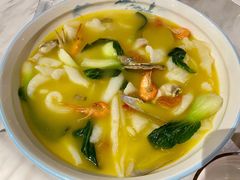 海鲜面疙瘩-1718食尚馆·太湖菜(龙之梦太湖古镇店)