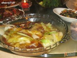 上汤彩虹浸时蔬-上海明天广场JW万豪酒店·宴会厅