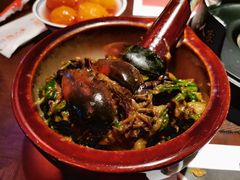 皮蛋捶辣椒茄子-小隐人家(乐松店)