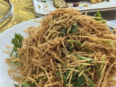 香菜馓子-百味地锅鸡(铜山路店)