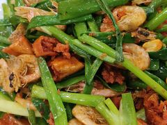 香葱爆河虾-杨记小骨头羊杂馆(南五马路店)