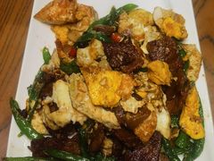 五花肉炒荷包蛋-渝乡老妈·北京烤鸭(六里桥店)