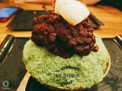 抹茶雪花刨冰-一缕梦喫冰铺(汕尾店)