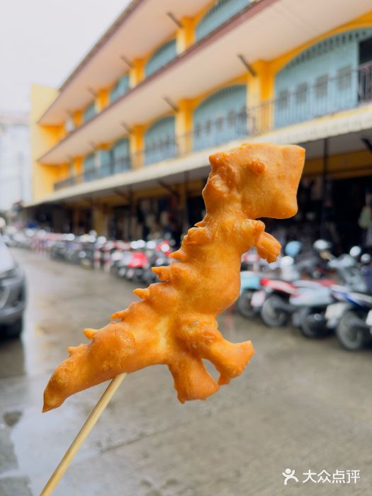 恐龍造型油條图片