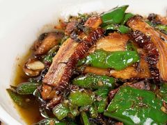 乡里腌菜扣肉炒有机辣椒-咖啡之翼(奥特莱斯店)