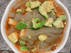 凉粉-华盛园卷子王农家菜水库鱼