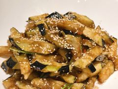 芝麻酥茄子-范家小馆·烤鸭新京菜(金融街店)