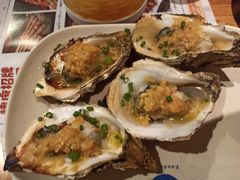 蒜蓉生蚝-路边摊小炉子烧烤
