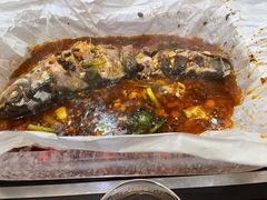 豆豉味纸包鱼-我们家私房纸包鱼·烧烤