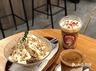 这杯很饱腹 额外多点了一份一直很喜欢的富士山上