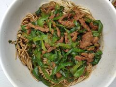 青椒肉丝盖浇面-花园茶楼(兴城西路店)