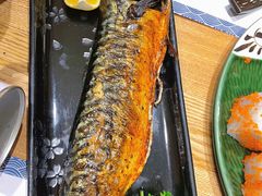 烤秋刀鱼-鲔吞日料(溧阳万达广场店)