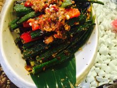 烧焦秋葵-慢丽江·云南野生菌土鸡锅(西山店)