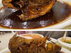 罾蹦鲤鱼-奥华餐厅·老张记(台基厂店)