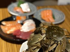大闸蟹-亚特兰蒂斯-番红花海鲜自助餐厅·鲜活海鲜·小火锅