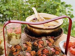 -七的湖·晚芳亭·阳澄湖农家菜·大闸蟹(莲花岛店)