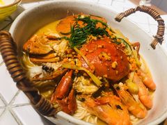 膏蟹拌面-十面欢腾·海鲜面·台式Bistro(长乐路店)
