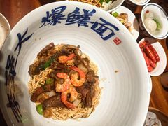 虾爆九段鳝拌川-李犟大爆鳝面·手工蟹黄包(湖滨西湖店)