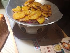 小炒土豆-绿茶餐厅(西单老佛爷店)