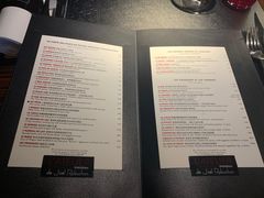 菜单-L'ATELIER de Joel Robuchon(外滩18号店)