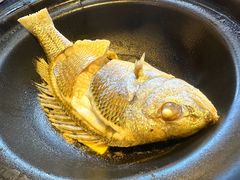 油盐焗海立鱼-百味馆·海鲜·湛江菜(后海花园店)