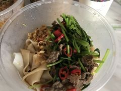 小炒黄牛肉干拌粉-刘氏三和面馆