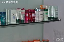 客人存放的洗护产品-DRG达人馆造型