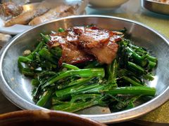 叉烧炒芥兰-农汤老店(顺联公园里店)