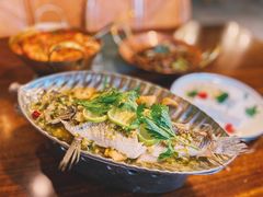 青柠蒸鲈鱼-苏梅花园(群星城店)