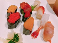 贝类手握寿司拼盘-隐泉之语日式料理(王府中环店)
