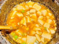 蟹粉豆腐-绿茶餐厅(财富购物中心店)