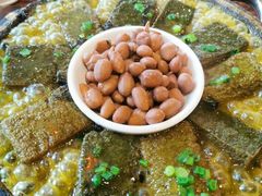 铁板野菜豆腐-农厨好味·温泉鹅·农家菜