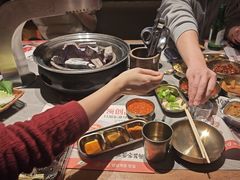 -草家酱蟹炭火烤肉店(珲春南路一店)