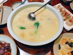 奶汤蒲菜-魁盛居百年鲁菜馆(中林路店)