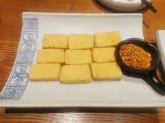 香煎石屏豆腐-云海肴·汽锅鸡·云南菜(天山百盛优客店)